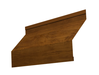 картинка Ламель забора жалюзи Milan new 0,45 Print Elite с пленкой Golden Wood TwinColor Центр Кровли