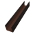 Стойка жалюзи Milan Slim 0,45 Print Elite Coffee Wood TwinColor (3м) Центр Кровли