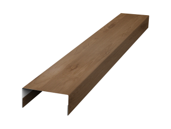 картинка Крышка 30х15 жалюзи Texas 0,45 Print Premium Pine Wood Fresh (2м) Центр Кровли