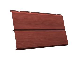 картинка ЭкоБрус new 3D 0,5 Satin RAL 3009 оксидно-красный Центр Кровли