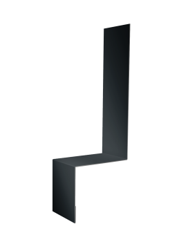 картинка Планка примыкание боковое фальц 0,5 Satin Matt TX RAL 7016 антрацитово-серый (2м) Центр Кровли