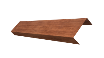 картинка Ламель лицевая 50 забора жалюзи Texas 0,45 Print Premium с пленкой Rowan Wood Intense FTC Центр Кровли