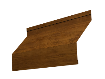 картинка Ламель забора жалюзи Milan 0,45 Print-Double Elite с пленкой Golden Wood Центр Кровли