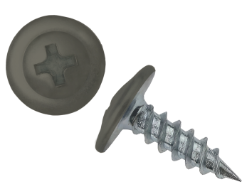 фото Саморез ПШ 4,2х16 (1000шт) шлиц PH2 RAL 7023 Центр Кровли картинка Саморез ПШ 4,2х16 (1000шт) шлиц PH2 RAL 7023 Центр Кровли