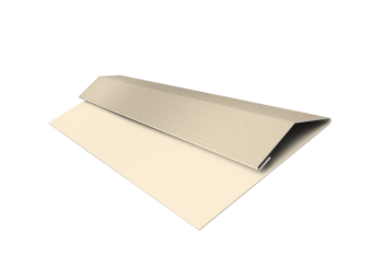 картинка Планка стартово-финишная Экобрус Grand Line 0,45 Print Elite Milky Wood TwinColor (3м) Центр Кровли