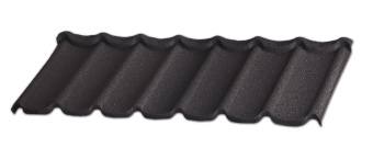 картинка Лист композитной черепицы Gerard Diamant deep black Центр Кровли