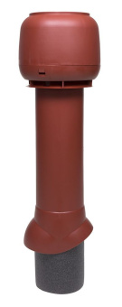 картинка Выход вытяжки с колпаком Vilpe 125/160/700/ИЗ красный Центр Кровли