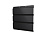 Софит металлический центральная перфорация 0,5 Satin Matt TX с пленкой RAL 9005 черный Центр Кровли