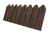Профнастил C10A фигурный 0,45 Print Elite Antique Wood TwinColor Центр Кровли