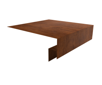 картинка Планка околооконная сложная 200х50х12 (j-фаска) 0,45 Print-Double Premium Golden Wood Fresh (3м) Центр Кровли