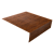 Планка околооконная простая 200х50 0,45 Print-Double Premium Golden Wood Fresh (2м) Центр Кровли