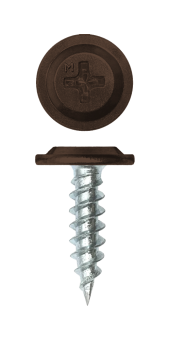 картинка Саморез ПШ Daxmer Pro 4,2х25 (500 шт) шлиц PH2 RAL 8017 Центр Кровли