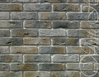 картинка Рядовая плитка White Hills Лондон брик, 300-80 c расшивкой 1,2 см. Центр Кровли