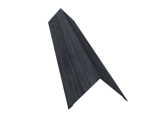 картинка Угол внешний 110х110 0,45 Print Premium Grey Wood TwinColor (2м) Центр Кровли