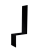 Планка примыкание боковое фальц 0,5 PurPro с пленкой RAL 9005 черный (3м) Центр Кровли