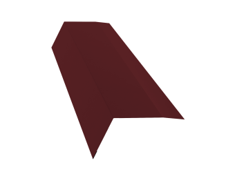 фото Планка карнизная 100х65 0,5 PE с пленкой RAL 3005 красное вино (3м) Центр Кровли картинка Планка карнизная 100х65 0,5 PE с пленкой RAL 3005 красное вино (3м) Центр Кровли