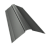 Планка конька фигурного 150x150 0,45 PE с пленкой RAL 7005 мышино-серый (2м) Центр Кровли