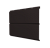 Софит ЭкоБрус new c перфорацией 0,5 PurPro Matt (275) с пленкой RAL 9005 черный Центр Кровли