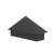 Колпак на полустолб для С8,С10 0,5 GreenCoat Pural BT, matt с пленкой RR2H3 (RAL 7016 антрацитово-серый) Центр Кровли