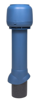 картинка Выход вытяжки с колпаком Vilpe 125/160/700/ИЗ синий Центр Кровли