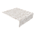 Планка околооконная простая 200х75 0,45 Print Elite Snow Wood TwinColor (3м) Центр Кровли