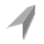 Планка конька односкатной кровли 160x160 0,45 PE с пленкой RAL 9006 бело-алюминиевый (3м) Центр Кровли