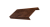 Ламель обратная 125 забора жалюзи Texas 0,45 Print-Double Premium с пленкой Cherry Wood Fresh Центр Кровли