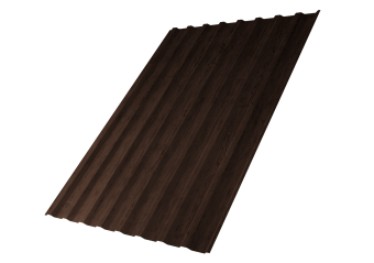 картинка Профнастил С20B 0,45 Print-Double Premium Antique Wood Центр Кровли
