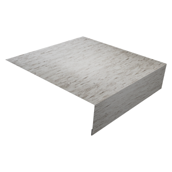 картинка Планка околооконная простая 200х50 0,45 Print Elite Snow Wood TwinColor (3м) Центр Кровли