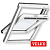 Окно мансардное VELUX GLU 0061 55x98 (двухкамерное, ручка сверху) Центр Кровли