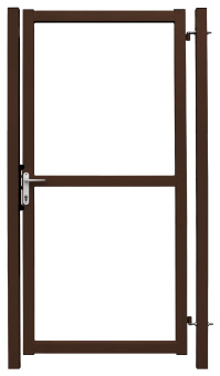 картинка Калитка Colority Zinc Lock 1,8х1 RAL 8017 Центр Кровли