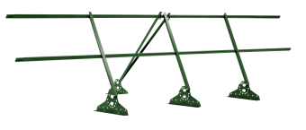 картинка Ограждение кровельное Grand Line 0,9х3 RAL 6020 Центр Кровли