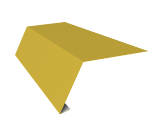 фото Планка карнизная для мягкой кровли 65х50 Фартук S1 карнизный 0,45 PE с пленкой RAL 1018 цинково-желтый (2м) Центр Кровли картинка Планка карнизная для мягкой кровли 65х50 Фартук S1 карнизный 0,45 PE с пленкой RAL 1018 цинково-желтый (2м) Центр Кровли