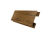 Планка H-образная Экобрус 0,45 Print Elite с пленкой Golden Wood TwinColor (2м) Центр Кровли
