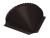 Заглушка конусная 0,5 PurPro Matt 275 RAL 9005 черный Центр Кровли