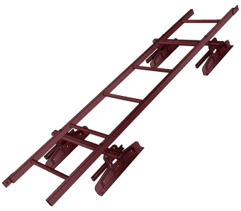 картинка Лестница кровельная под фальц RAL 3005 (1,92м) Центр Кровли