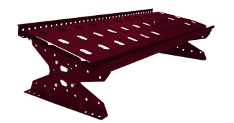 картинка Мостик переходной Grand Line RAL 3003 1м Центр Кровли