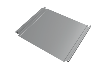 картинка Кликфальц Double Pro Grand Line 0,5 Satin с пленкой на замках RAL 7004 сигнальный серый Центр Кровли