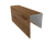 Планка П-образная заборная 17 0,45 Print Premium Pine Wood Fresh (2,5м) Центр Кровли
