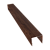 Планка П-образная заборная 24 0,45 Print Premium Cherry Wood Fresh TwinColor (2м) Центр Кровли