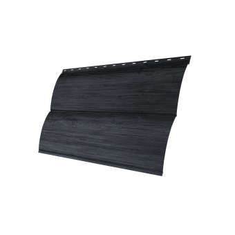 картинка Блок-хаус new Grand Line 0,45 Print Premium с пленкой Grey Wood TwinColor Центр Кровли