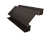 Угол внутренний сложный 75мм 0,45 Print Elite Coffee Wood TwinColor (2м) Центр Кровли