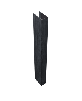 картинка Стойка Texas для калиток и ворот 0,45 Print Premium Grey Wood TwinColor (1,8м) Центр Кровли
