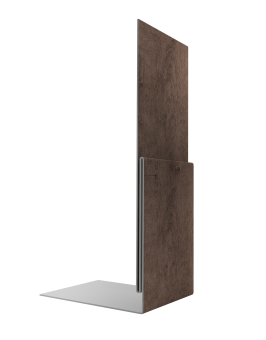 картинка Планка приемная оконная 0,45 Print Premium Almond Wood Fresh (3м) Центр Кровли