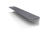 Планка П-образная завершающая сложная (КД) 0,45 Drap TX RAL 7004 сигнальный серый (3м) Центр Кровли