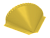 Заглушка конусная 0,45 PE RAL 1018 цинково-желтый Центр Кровли