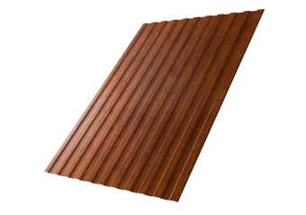 картинка Профнастил С8A v01 0,45 Print-Double Premium Golden Wood Fresh Центр Кровли