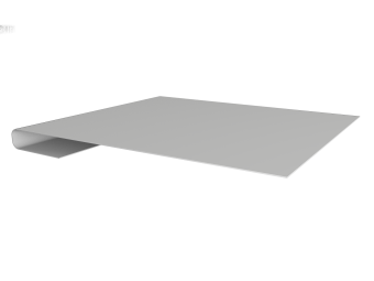 картинка Планка завершающая 0,45 Drap TX RAL 7047 телегрей 4 (3м) Центр Кровли