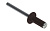 Заклёпка вытяжная Daxmer 4,0х10 RAL 8017 (750шт) сталь/сталь Центр Кровли
