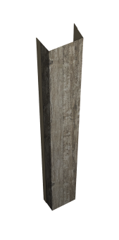 картинка Крепежная планка нижняя Texas 0,45 Print Elite Nordic Wood TwinColor (1,8м) Центр Кровли